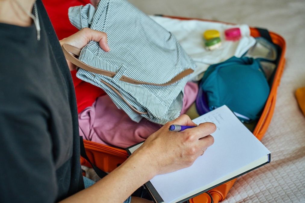 Organiser ses affaires avant les vacances